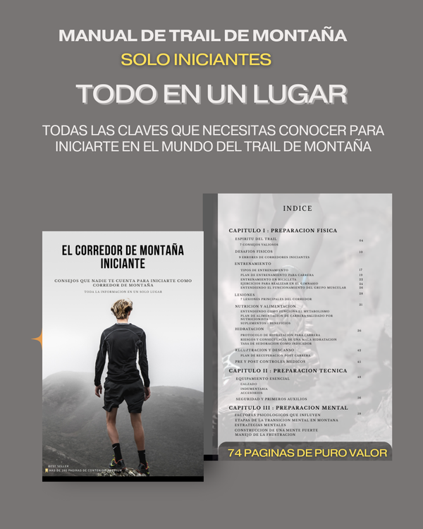 Manual del Corredor iniciante de Montaña / Todo en un lugar